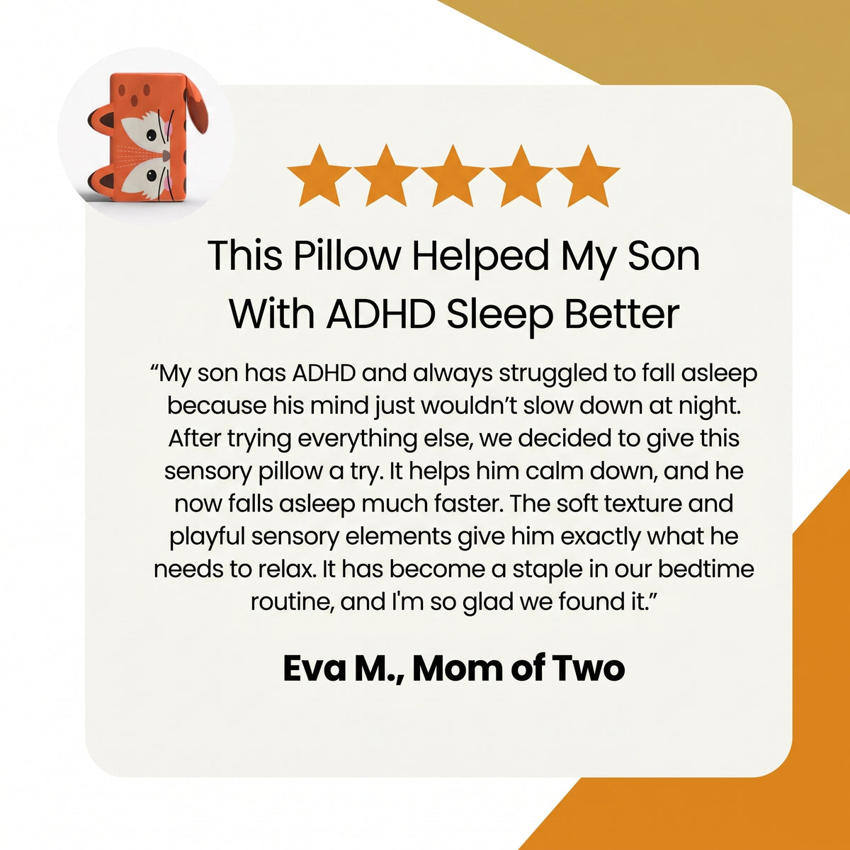 Calming Kid Pillow