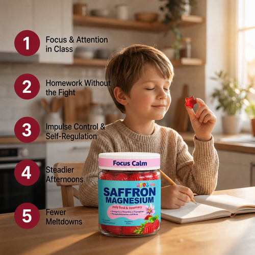 Ember Saffron + Magnesium Gummies