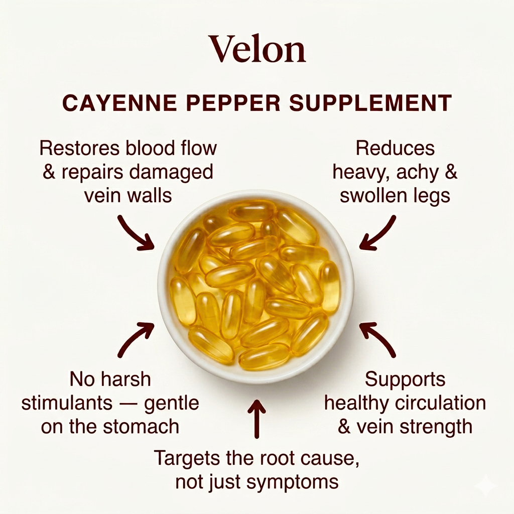 Velon Cayenne Pepper SoftGels